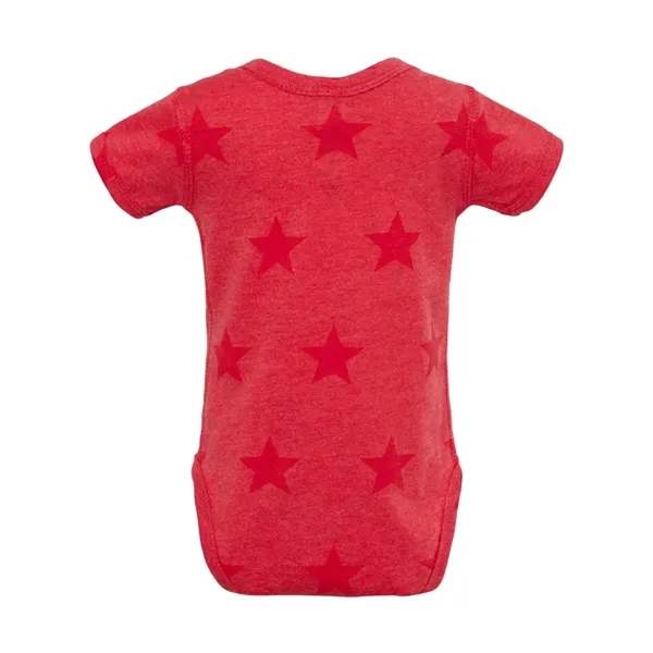 Code Five Infant Star Print Bodysuit... from ASI 84358 S&S Activewear