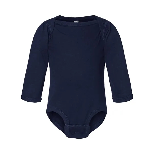 Rabbit Skins Infant Fine Jersey Long Sleeve Bodysuit... from ASI 84358 S&S Activewear