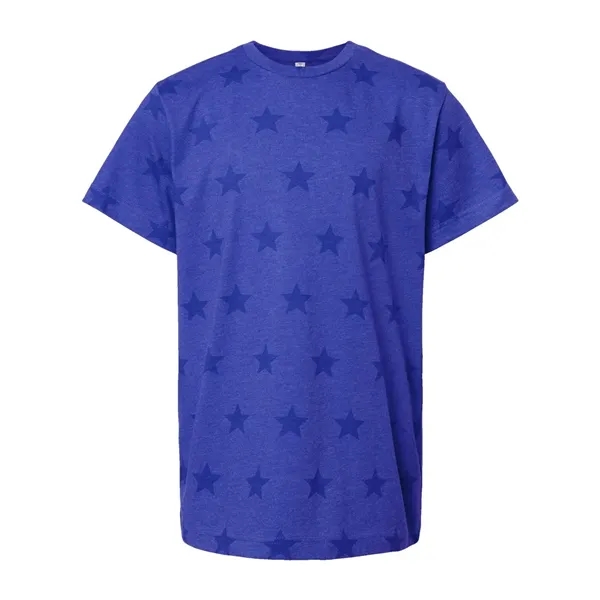 Code Five Youth Star Print Tee... from ASI 84358 S&S Activewear