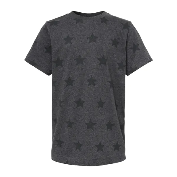 Code Five Youth Star Print Tee... from ASI 84358 S&S Activewear