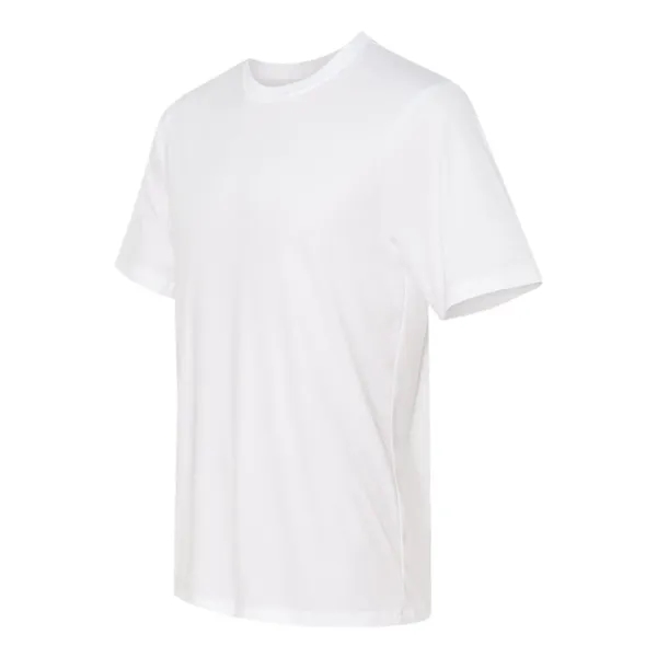 100% polyester T-shirt with moisture wicking, 50+ UPF rating, and double-needle... from ASI 84358 S&S Activewear