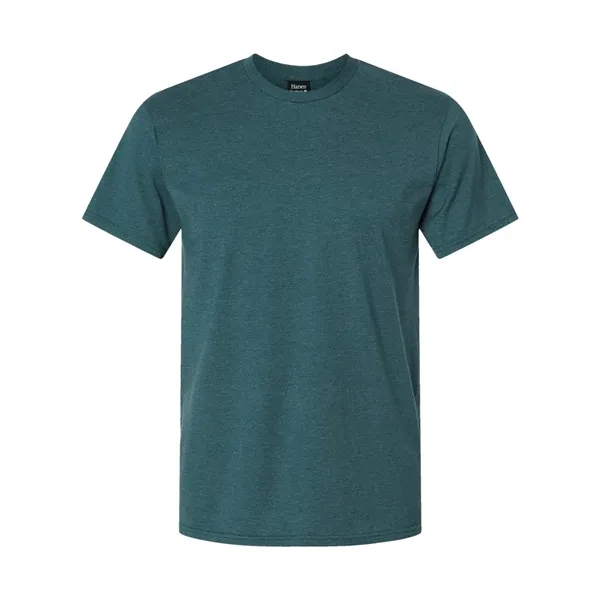 100% ring-spun cotton T-shirt with narrow ribbed collar without cover-seaming for... from ASI 84358 S&S Activewear