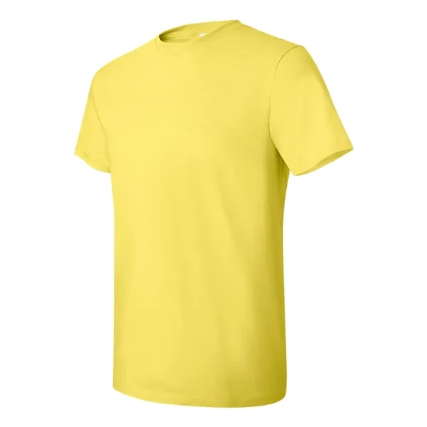 100% ring-spun cotton T-shirt with narrow ribbed collar without cover-seaming for... from ASI 84358 S&S Activewear