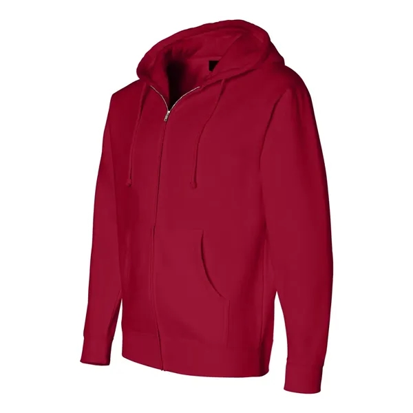 Full-zip, 10.0 oz., 80% cotton / 20% polyester hooded sweatshirt. Blank... from ASI 84358 S&S Activewear