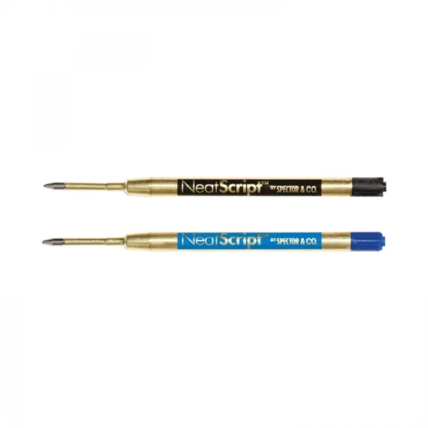 Brass barrel medium point 10mm Premec tip Parker ballpoint refill BR... from ASI 88660 Spector & Co.