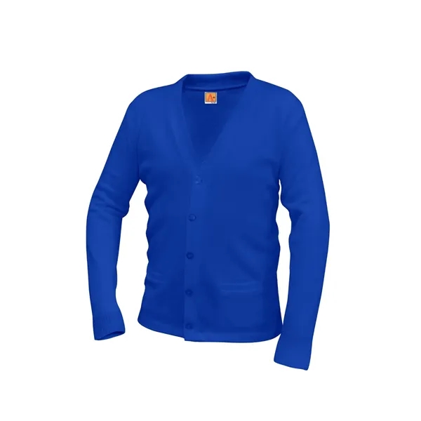 A+ Uniforms Unisex Jersey V-Neck Pullover Vest... from ASI 86018 Scrub Authority