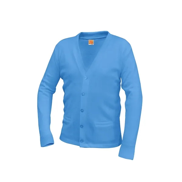 A+ Uniforms Unisex Jersey V-Neck Pullover Vest... from ASI 86018 Scrub Authority