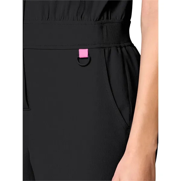 Med Couture - MC AMP - Women's 4-Pocket Wide Leg Bodysuit... from ASI 86018 Scrub Authority