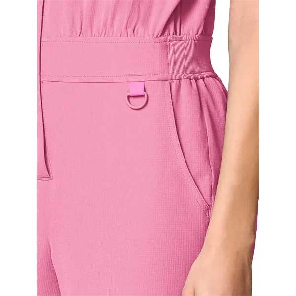 Med Couture - MC AMP - Women's 4-Pocket Wide Leg Bodysuit... from ASI 86018 Scrub Authority