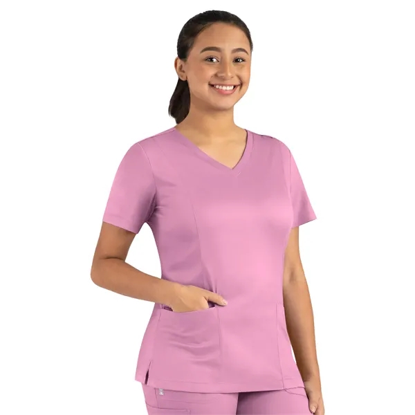 Maevn Matrix Women's Double V-Neck Top... from ASI 86018 Scrub Authority / Uniform Stores