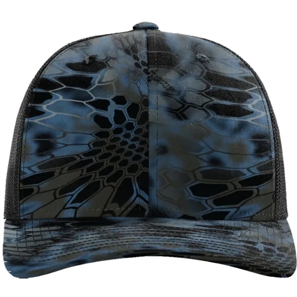 Six-panel Richardson 112P snapback polyester and cotton snapback trucker cap.... from ASI 74601 Calico