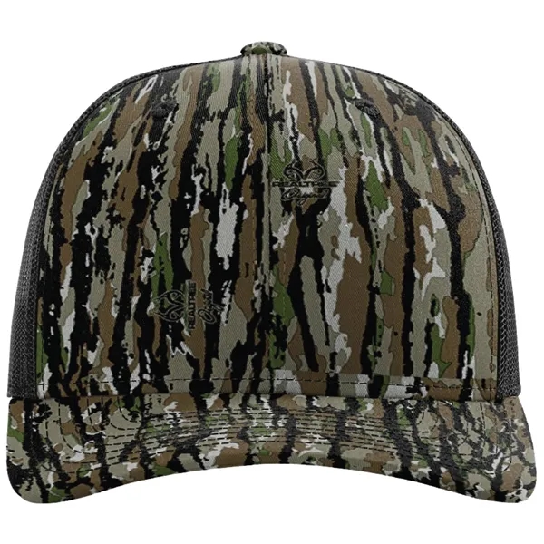 Six-panel Richardson 112P snapback polyester and cotton snapback trucker cap.... from ASI 74601 Calico