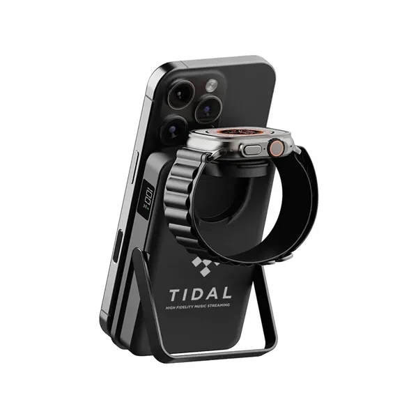 The MyCharge Cliqluxe Phone and Watch 10K Wireless Charger is the... from ASI 61005 Hirsch Gift Inc