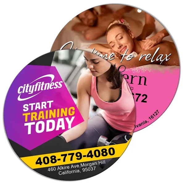 4" Circle Magnet... from ASI 61125 Hit Promotional Products / Hit®