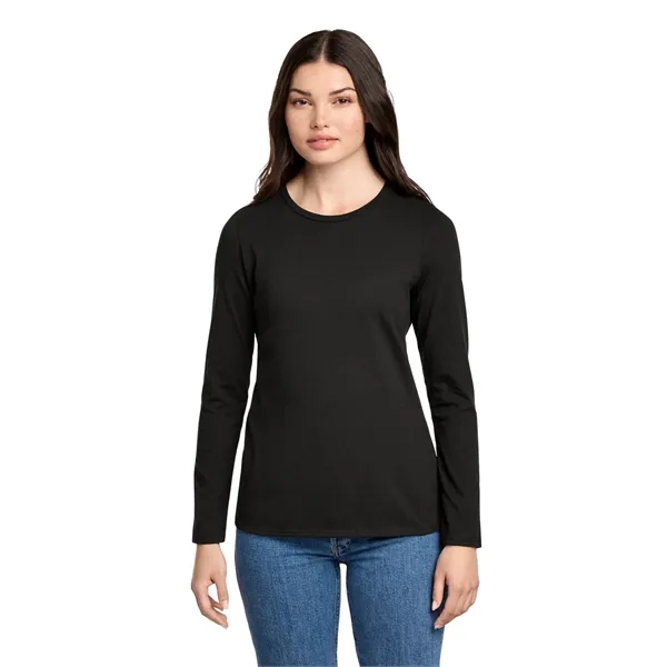 District Women's Perfect Blend CVC Long Sleeve Tee... from ASI 84863 SanMar