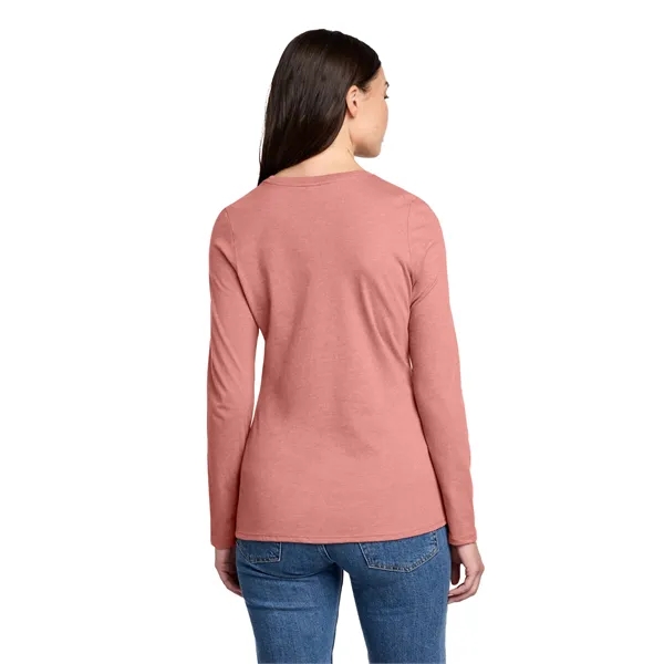 District Women's Perfect Blend CVC Long Sleeve Tee... from ASI 84863 SanMar
