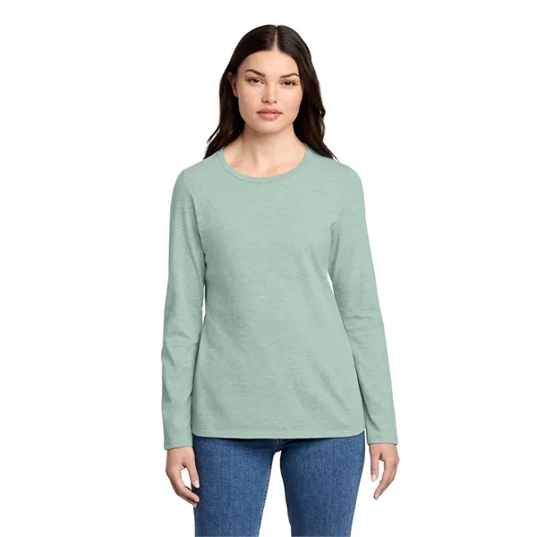 District Women's Perfect Blend CVC Long Sleeve Tee... from ASI 84863 SanMar