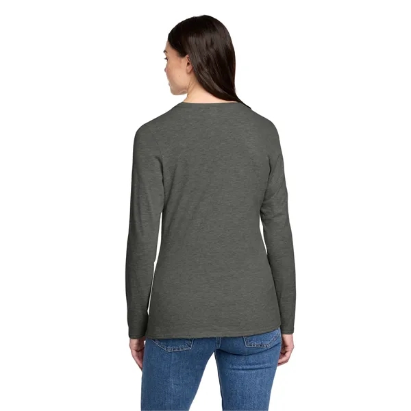 District Women's Perfect Blend CVC Long Sleeve Tee... from ASI 84863 SanMar