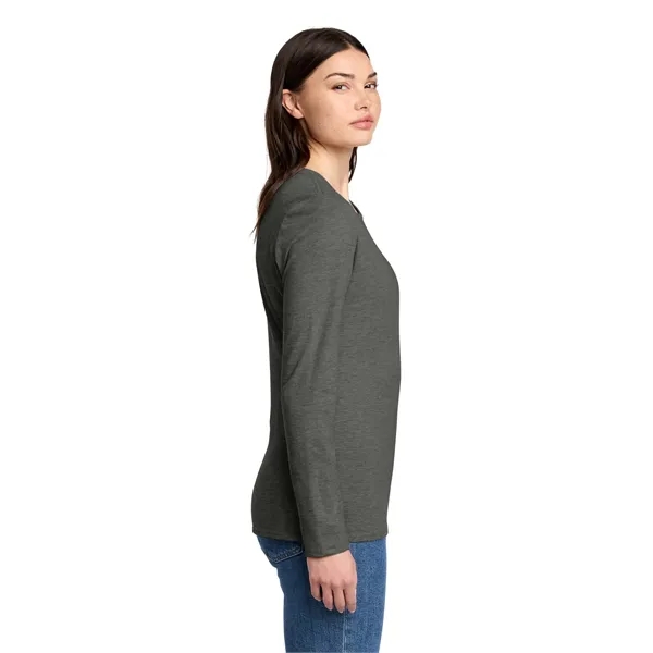District Women's Perfect Blend CVC Long Sleeve Tee... from ASI 84863 SanMar