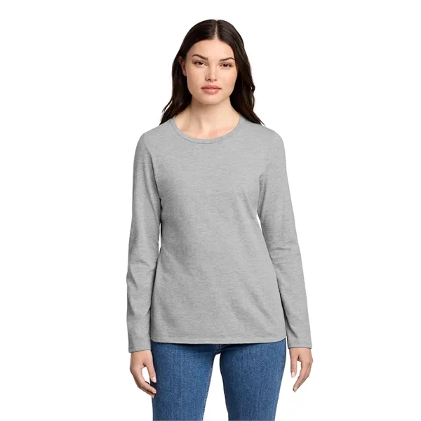 District Women's Perfect Blend CVC Long Sleeve Tee... from ASI 84863 SanMar