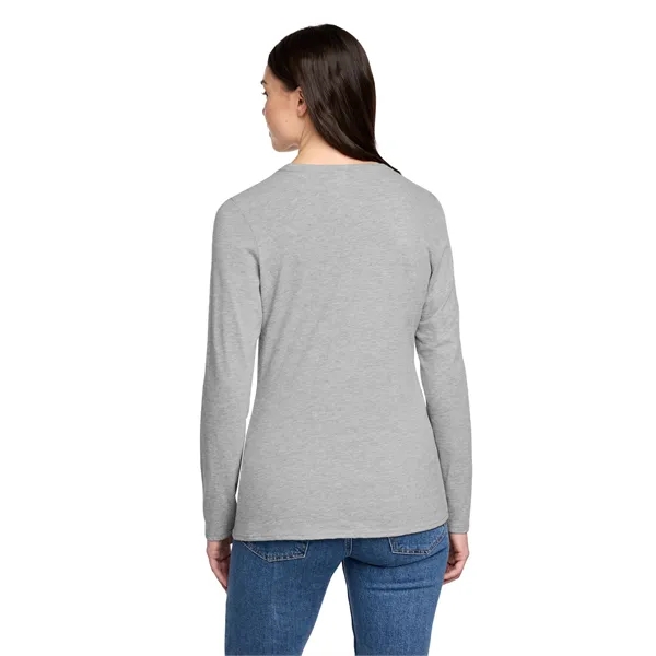 District Women's Perfect Blend CVC Long Sleeve Tee... from ASI 84863 SanMar