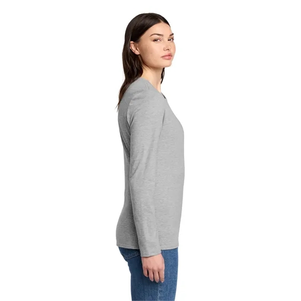 District Women's Perfect Blend CVC Long Sleeve Tee... from ASI 84863 SanMar
