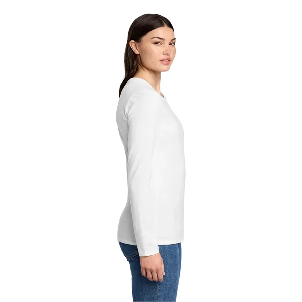 District Women's Perfect Blend CVC Long Sleeve Tee... from ASI 84863 SanMar