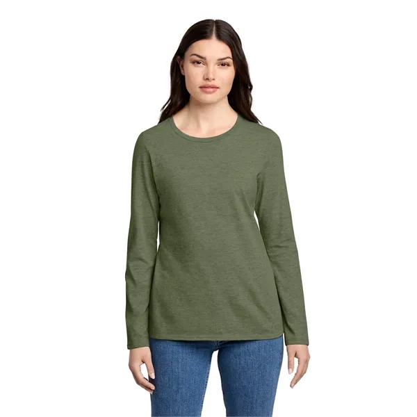 District Women's Perfect Blend CVC Long Sleeve Tee... from ASI 84863 SanMar