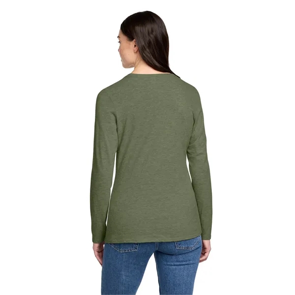 District Women's Perfect Blend CVC Long Sleeve Tee... from ASI 84863 SanMar