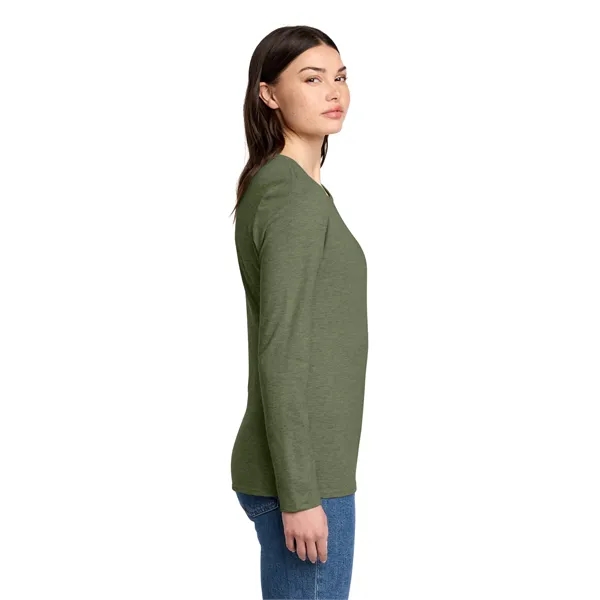 District Women's Perfect Blend CVC Long Sleeve Tee... from ASI 84863 SanMar