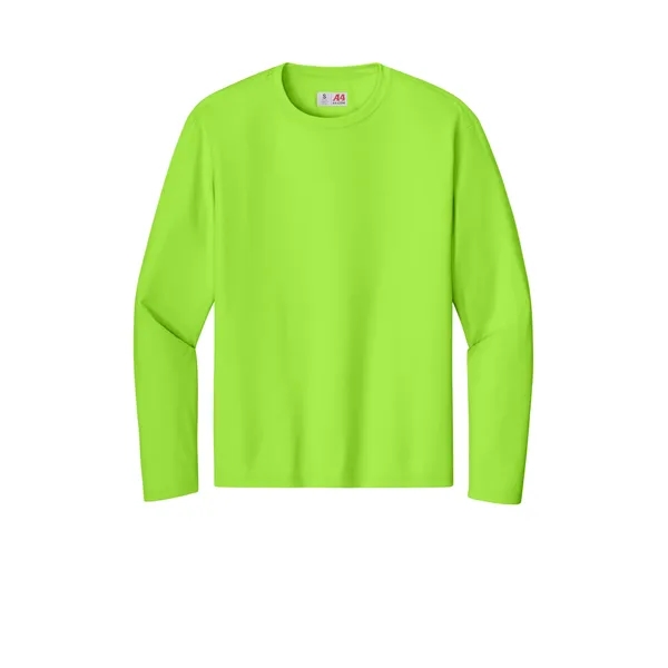 A4 Cooling Performance Long Sleeve Tee... from ASI 84863 SanMar