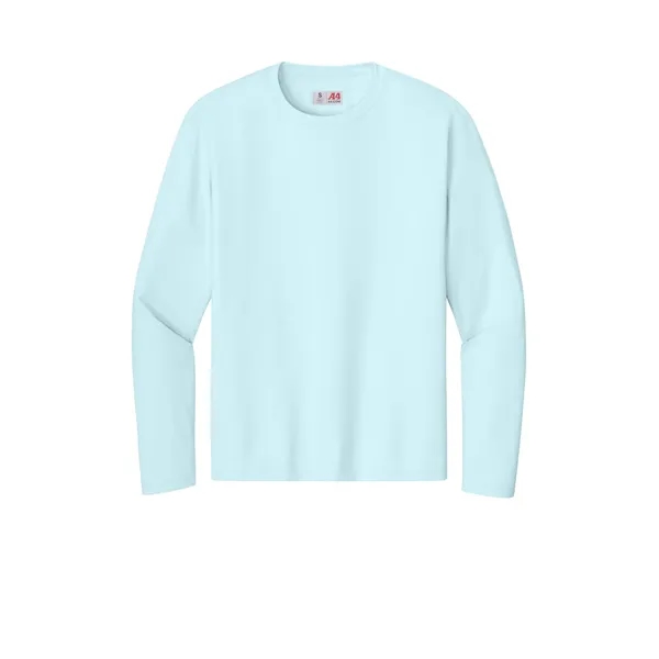 A4 Cooling Performance Long Sleeve Tee... from ASI 84863 SanMar