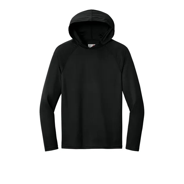 A4 Cooling Performance Long Sleeve Hooded Tee... from ASI 84863 SanMar