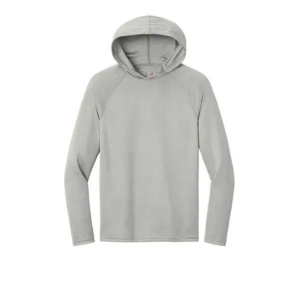 A4 Cooling Performance Long Sleeve Hooded Tee... from ASI 84863 SanMar