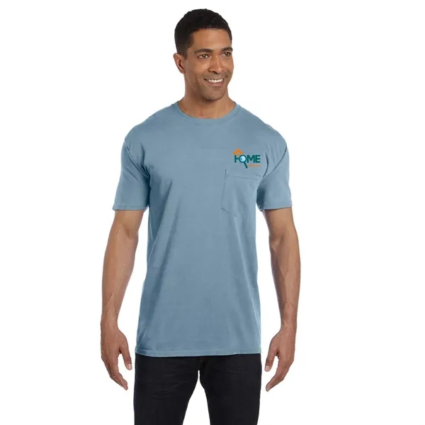 COMFORT COLORS ADULT HEAVYWEIGHT 6.1 OZ. POCKET T-SHIRT... from ASI 30208 A P Specialties / AP Specialties