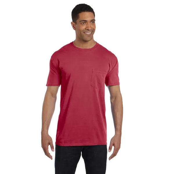 COMFORT COLORS ADULT HEAVYWEIGHT 6.1 OZ. POCKET T-SHIRT... from ASI 30208 A P Specialties / AP Specialties
