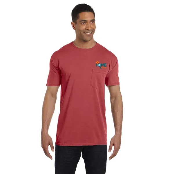 COMFORT COLORS ADULT HEAVYWEIGHT 6.1 OZ. POCKET T-SHIRT... from ASI 30208 A P Specialties / AP Specialties