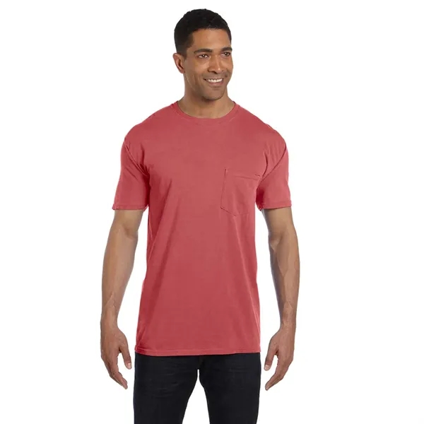 COMFORT COLORS ADULT HEAVYWEIGHT 6.1 OZ. POCKET T-SHIRT... from ASI 30208 A P Specialties / AP Specialties