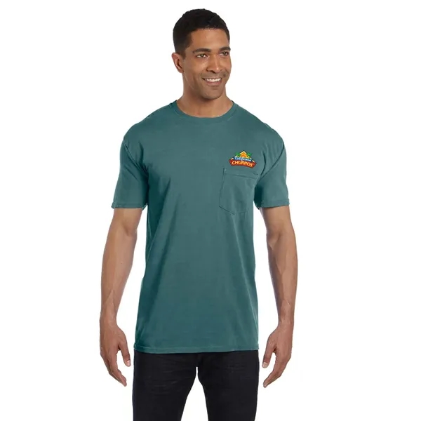 COMFORT COLORS ADULT HEAVYWEIGHT 6.1 OZ. POCKET T-SHIRT... from ASI 30208 A P Specialties / AP Specialties