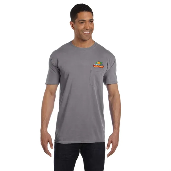 COMFORT COLORS ADULT HEAVYWEIGHT 6.1 OZ. POCKET T-SHIRT... from ASI 30208 A P Specialties / AP Specialties