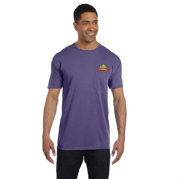 COMFORT COLORS ADULT HEAVYWEIGHT 6.1 OZ. POCKET T-SHIRT... from ASI 30208 A P Specialties / AP Specialties