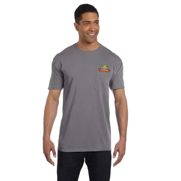 COMFORT COLORS ADULT HEAVYWEIGHT 6.1 OZ. POCKET T-SHIRT... from ASI 30208 A P Specialties / AP Specialties