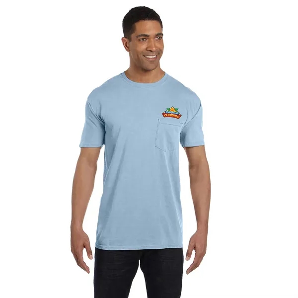 COMFORT COLORS ADULT HEAVYWEIGHT 6.1 OZ. POCKET T-SHIRT... from ASI 30208 A P Specialties / AP Specialties