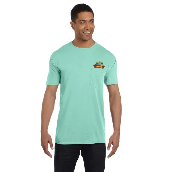 COMFORT COLORS ADULT HEAVYWEIGHT 6.1 OZ. POCKET T-SHIRT... from ASI 30208 A P Specialties / AP Specialties
