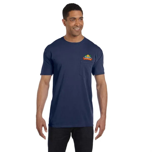 COMFORT COLORS ADULT HEAVYWEIGHT 6.1 OZ. POCKET T-SHIRT... from ASI 30208 A P Specialties / AP Specialties