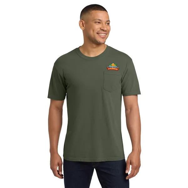 COMFORT COLORS ADULT HEAVYWEIGHT 6.1 OZ. POCKET T-SHIRT... from ASI 30208 A P Specialties / AP Specialties