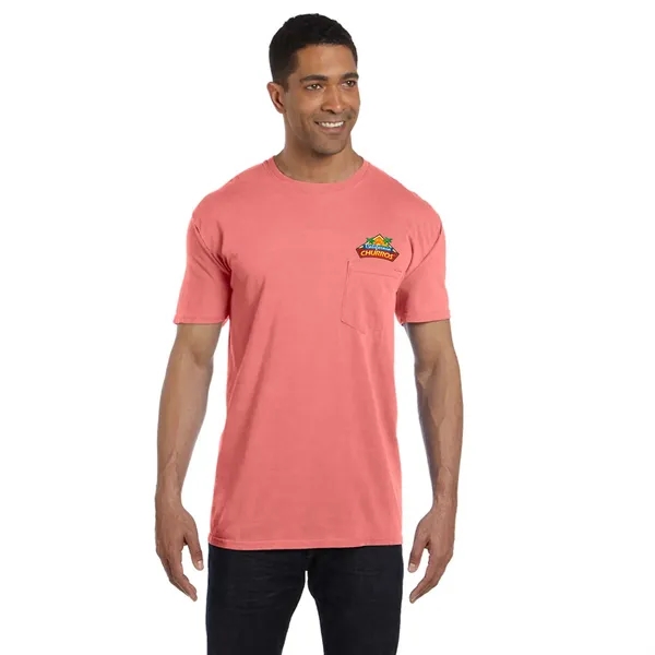 COMFORT COLORS ADULT HEAVYWEIGHT 6.1 OZ. POCKET T-SHIRT... from ASI 30208 A P Specialties / AP Specialties