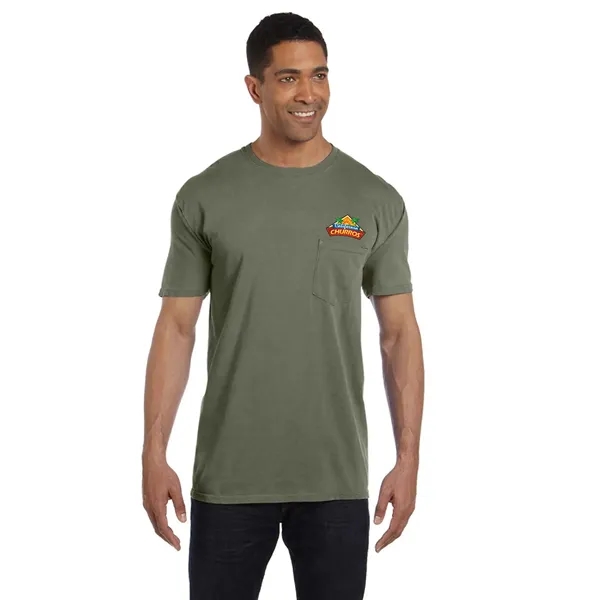COMFORT COLORS ADULT HEAVYWEIGHT 6.1 OZ. POCKET T-SHIRT... from ASI 30208 A P Specialties / AP Specialties