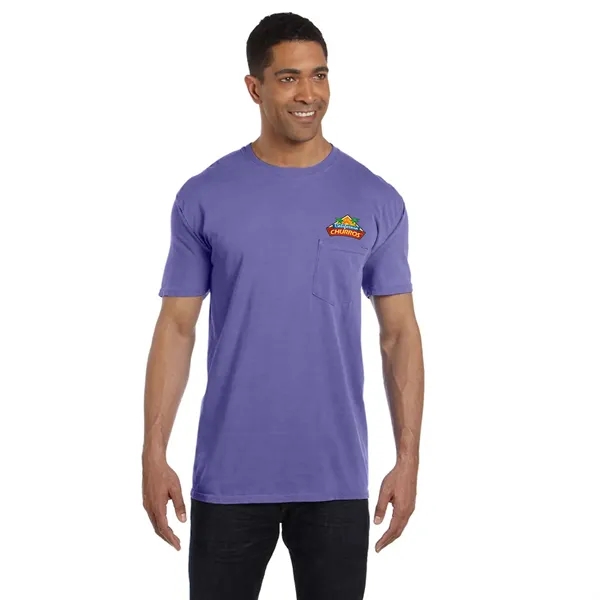 COMFORT COLORS ADULT HEAVYWEIGHT 6.1 OZ. POCKET T-SHIRT... from ASI 30208 A P Specialties / AP Specialties