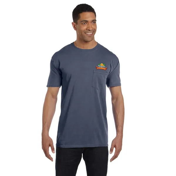 COMFORT COLORS ADULT HEAVYWEIGHT 6.1 OZ. POCKET T-SHIRT... from ASI 30208 A P Specialties / AP Specialties